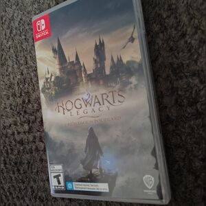 Nintendo Switch Hogwarts Legacy Game - Red and Gray